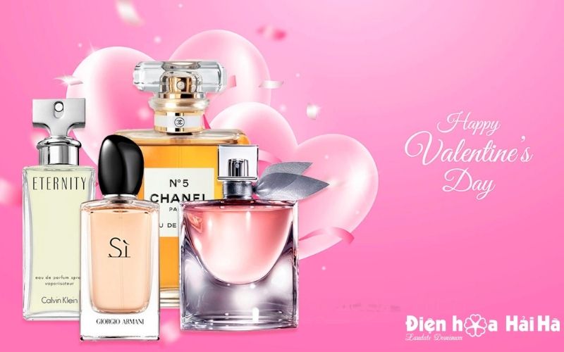 Nước hoa cho ngày lễ tình nhân thêm ngọt ngào, quyến rũ