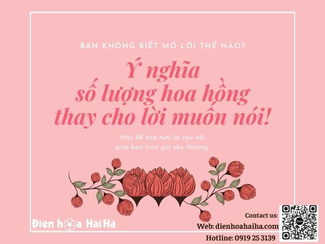 Ý nghĩa số lượng hoa hồng nói lên điều gì?