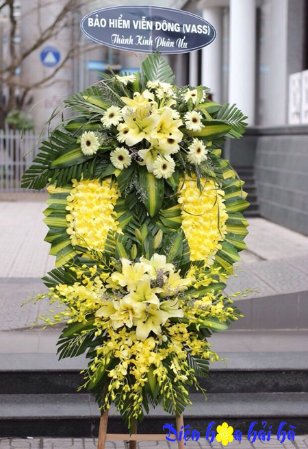 Ý nghĩa mầu sắc hoa vàng trong đám tang
