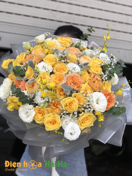 Bó hoa tặng sếp – điện hoa ngày 20/10 tại hà nội