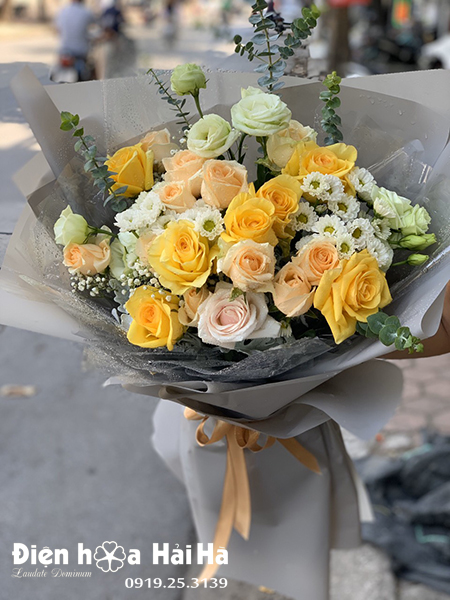 Bó hoa tặng sinh nhật – Tươi sáng