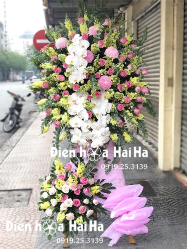 Hoa chúc mừng khai trương cửa hàng - Phú Quý Sung Túc