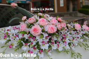 Cận cảnh chất liệu hoa đẹp lung linh