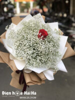 Bó hoa tặng người yêu Baby trắng - Lời Yêu