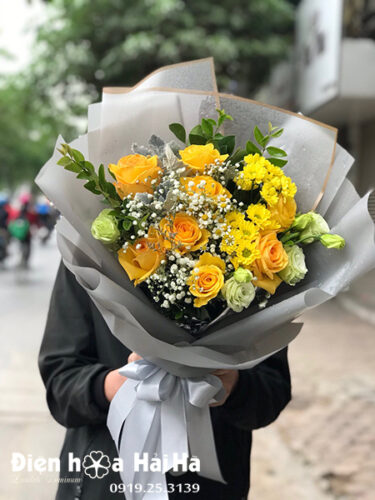 Bó hoa tặng sinh nhật - Hoàn mỹ