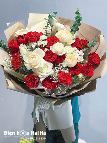 Bó hoa tặng sinh nhật hồng Ohara - Nồng thắm