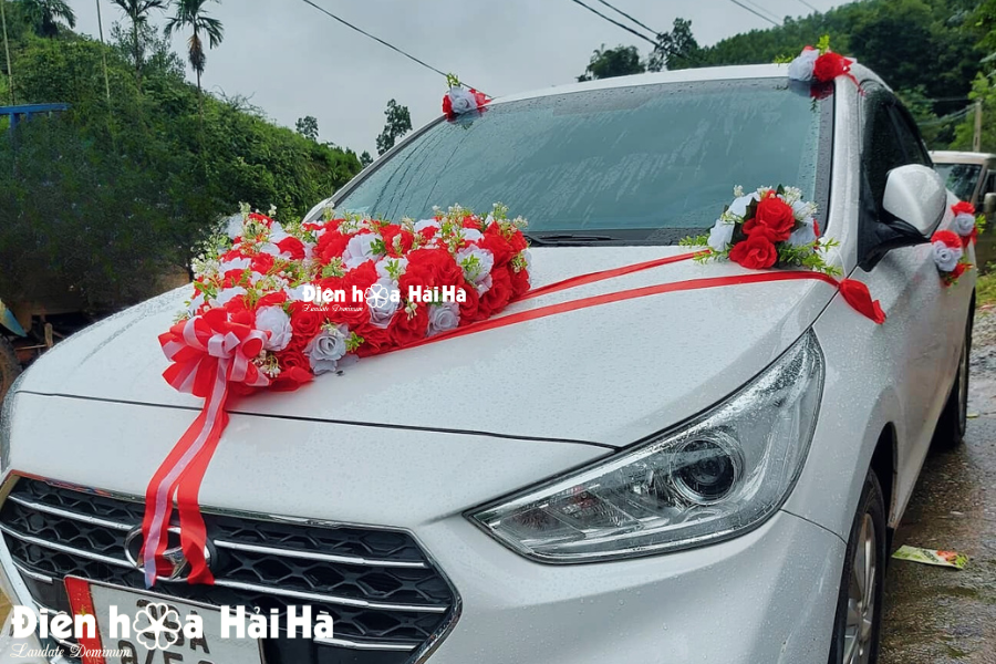 Hình góc nghiêng bộ hoa