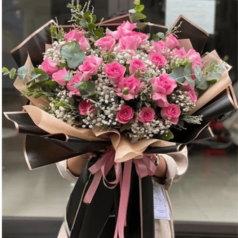 Hoa kỷ niệm ngày cưới hồng sen - Chung Đôi