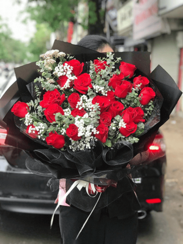 Hoa ngày Valentine Hồng Đỏ - Son Sắc