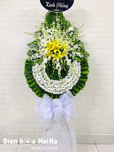 Hoa tang lễ lan trắng giá rẻ - Thanh Tịnh