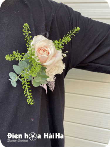 Hoa cài ngực (SET 12) Hoa xe cưới phi yến - Nồng Nàn