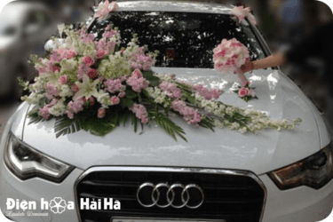 Xe hoa cưới - (SET 12) Hoa xe cưới phi yến - Nồng Nàn