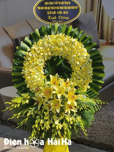 Hoa tang lễ lan vàng - Tâm đức