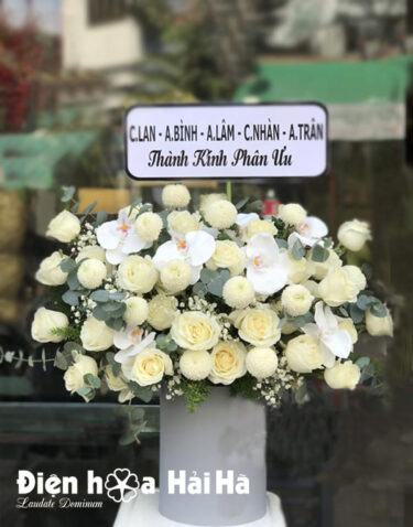 Giỏ hoa tang lễ – An Yên