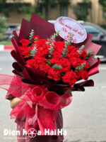 Bó hoa hồng đỏ hoa tặng sinh nhật - Mãi yêu