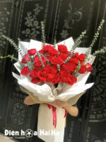 Bó hoa hồng đỏ hoa tặng sinh nhật - Hạnh phúc