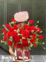 Giỏ hoa hồng hoa tặng sinh nhật - Tặng Em
