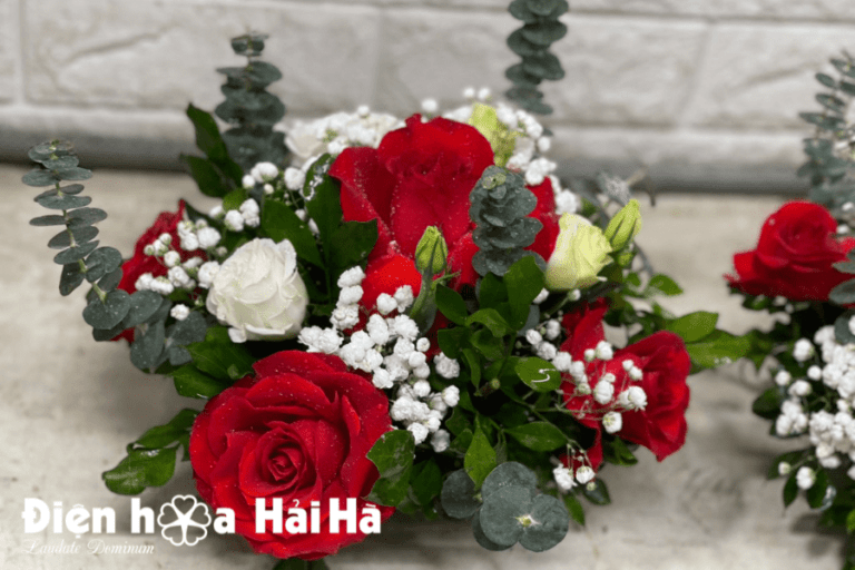 Bát hoa nhỏ để bàn – Tươi Mới