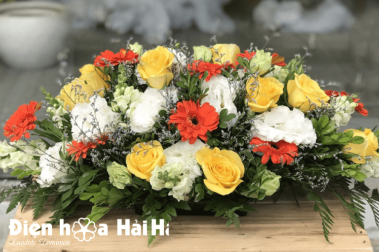 Hoa để bàn hội nghị - Sức Sống