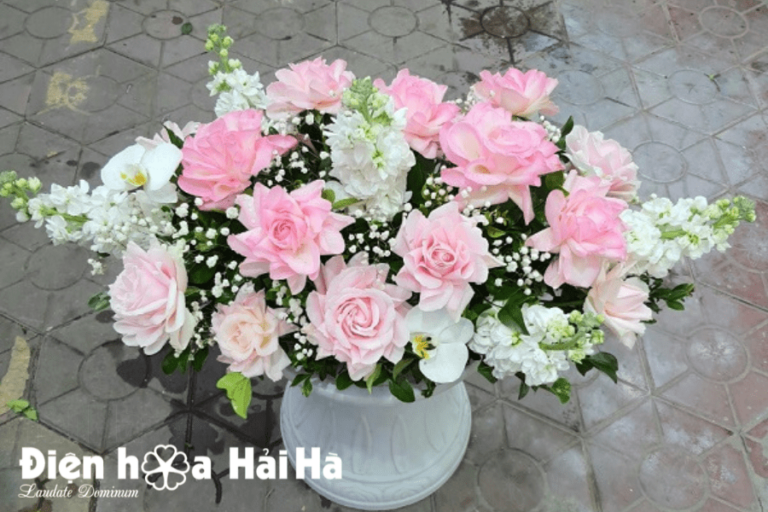 Hoa để bàn hội nghị - Đẹp Nhẹ Nhàng