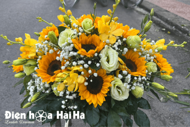 Bát hoa để bàn – Tươi Mới