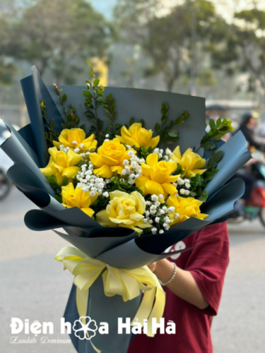 Bó hoa tặng hội nghị - Hài Hòa