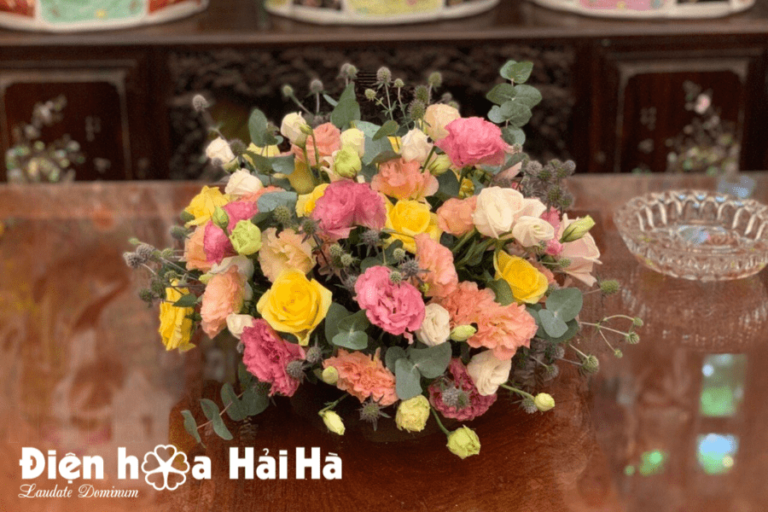 Hoa để bàn hội nghị - Hiệu Quả