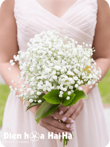 (SET18) Hoa trang trí xe cưới mầu trắng - Ưng Ý