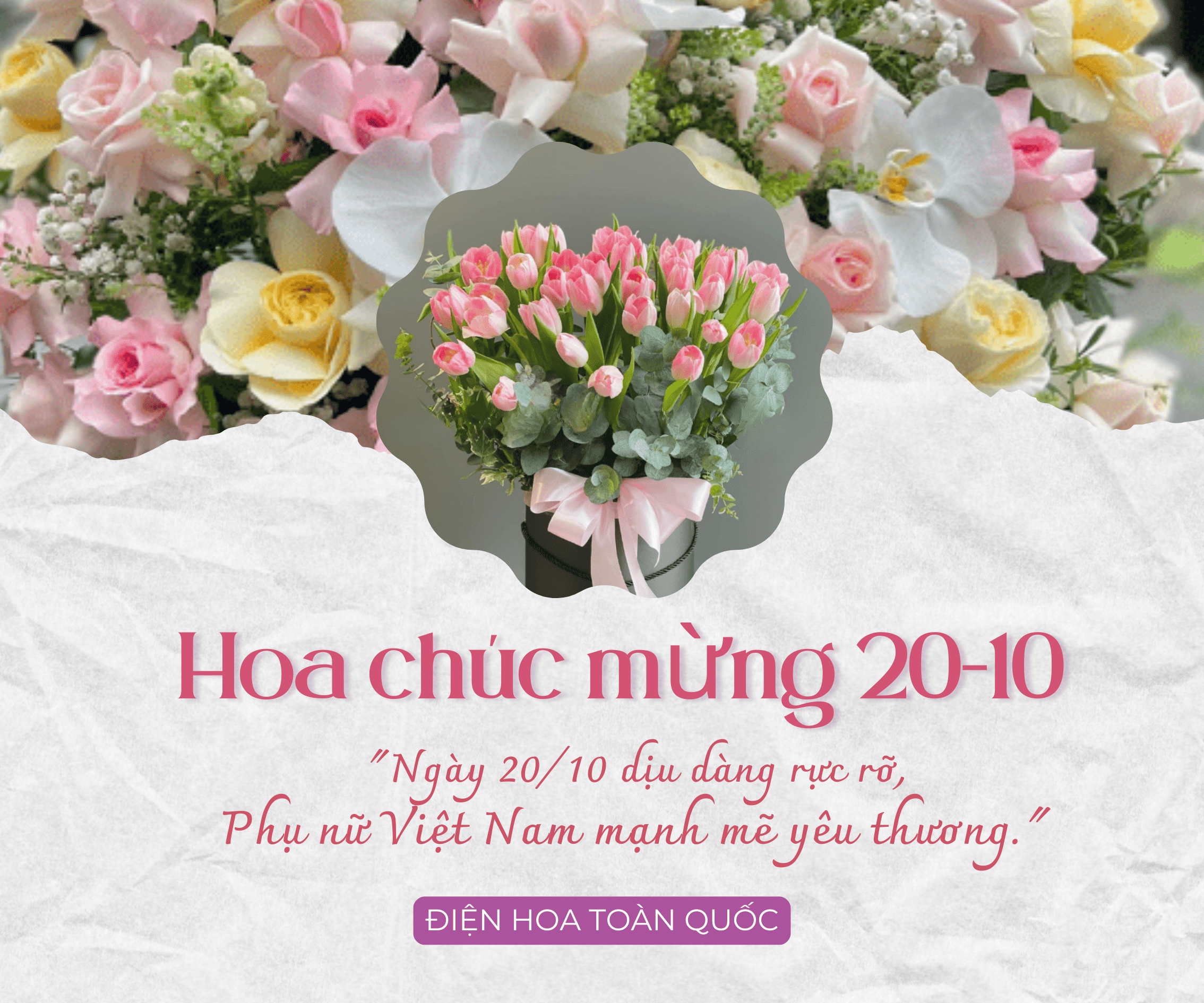 Hoa 20-10 di dong dienhoahaiha.com