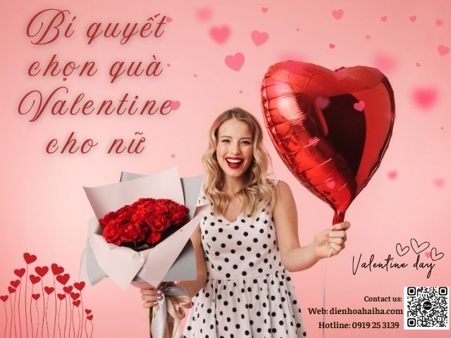 Bí quyết chọn quà tặng Valentine cho nữ