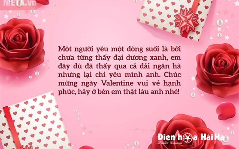 lời chúc valentine cho chồng