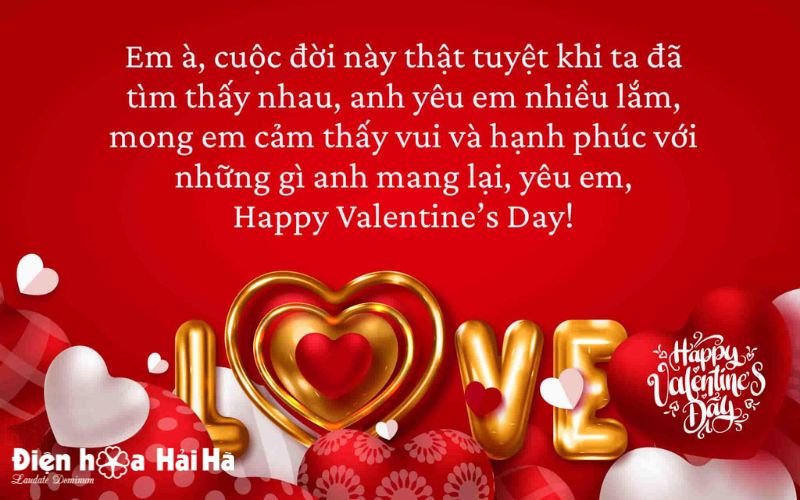 lời chúc valentine cho bạn gái