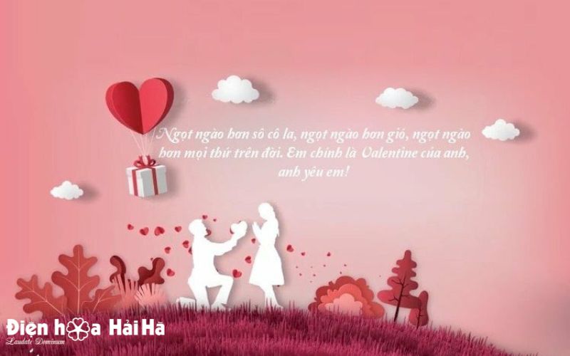 lời chúc valentine ngắn gọn