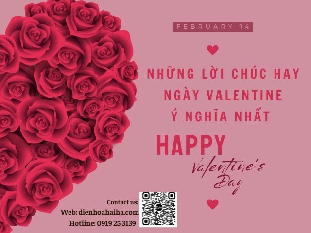 Những lời chúc hay ngày valentine ý nghĩa nhất