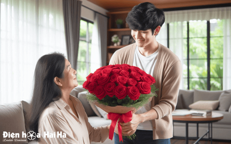 Bó hoa tặng mẹ đẹp nhất