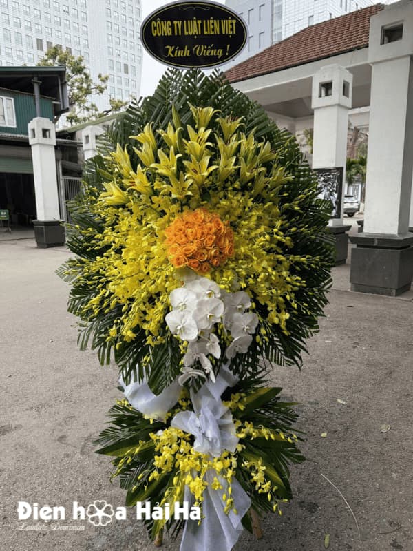 Kệ hoa tang lễ lan vàng - Trở về(1)