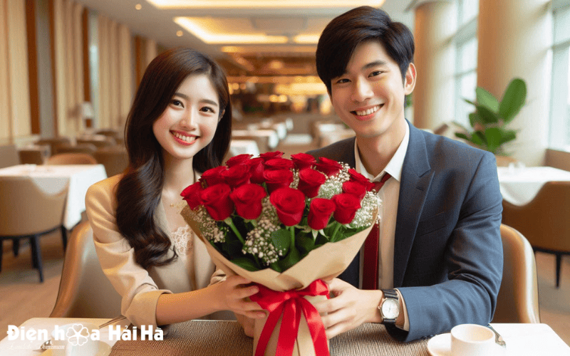 Tình yêu rực rỡ như sắc đỏ hoa hồng