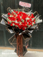 Bó Hoa Hồng Đỏ Ngày Yêu Thương