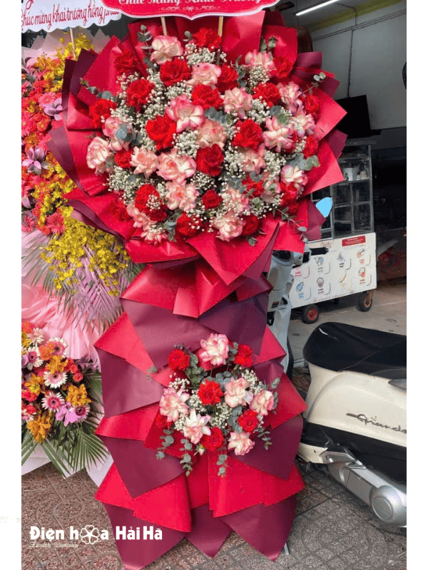 Hình ảnh Lẵng hoa khai trương - An Phú Quý