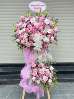 Lẵng hoa mừng khai trương - Đón Vận Lành(1)